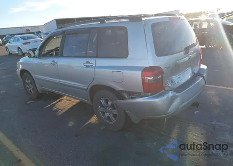 2005 Toyota Highlander V6 z USA, uszkodzony, nr VIN JTEDP21A750091223